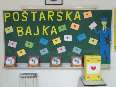 Poštarska bajka u 3.e na Stupu
