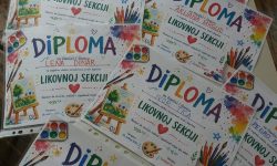 Diplome za članove Likovne sekcije i Malog zbora na Stupu
