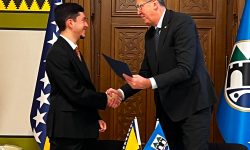 Maximilian Aaron Jelačić – dobitnik Nagrade Grada Sarajeva za izniman uspjeh na zvaničnim natjecanjima