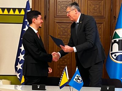 Maximilian Aaron Jelačić – dobitnik Nagrade Grada Sarajeva za izniman uspjeh na zvaničnim natjecanjima