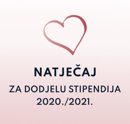 Natječaj za dodjelu stipendija 2020./2021.