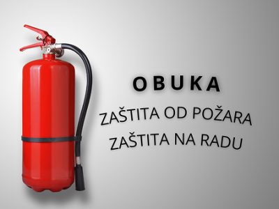 Održana obuka djelatnika u području zaštite od požara i zaštite na radu