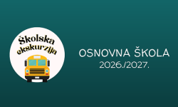 Javni poziv – ponude za izvođenje ekskurzije za učenike 9. razreda 2026./2027.